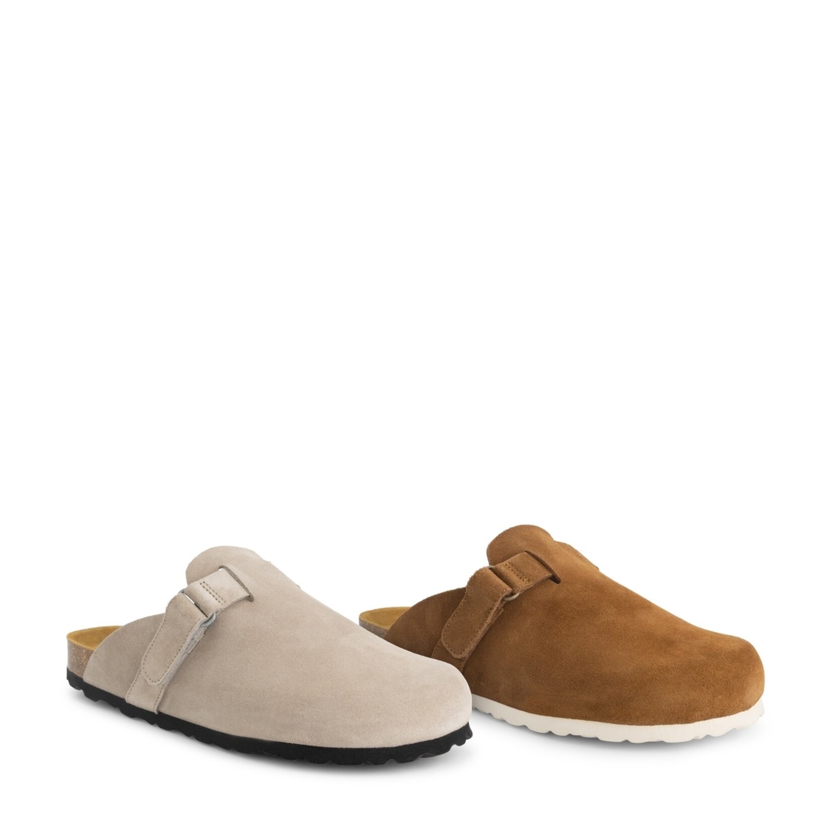Travelin' Travelin’ Tannas Sandalen voor Dames - Suède - Gesloten Teen