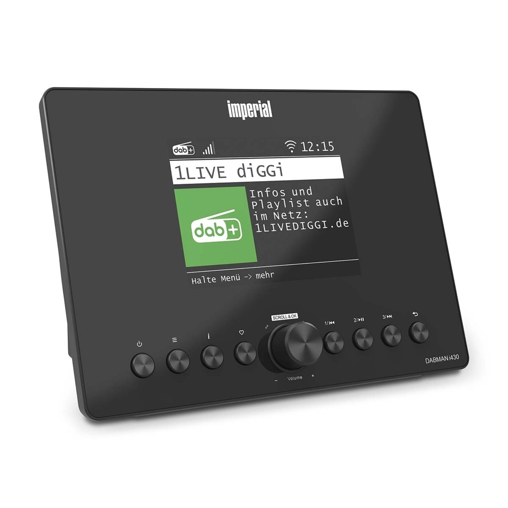 Imperial Imperial DABMAN i430BK Internet Radio met Hifituner en Bluetooth