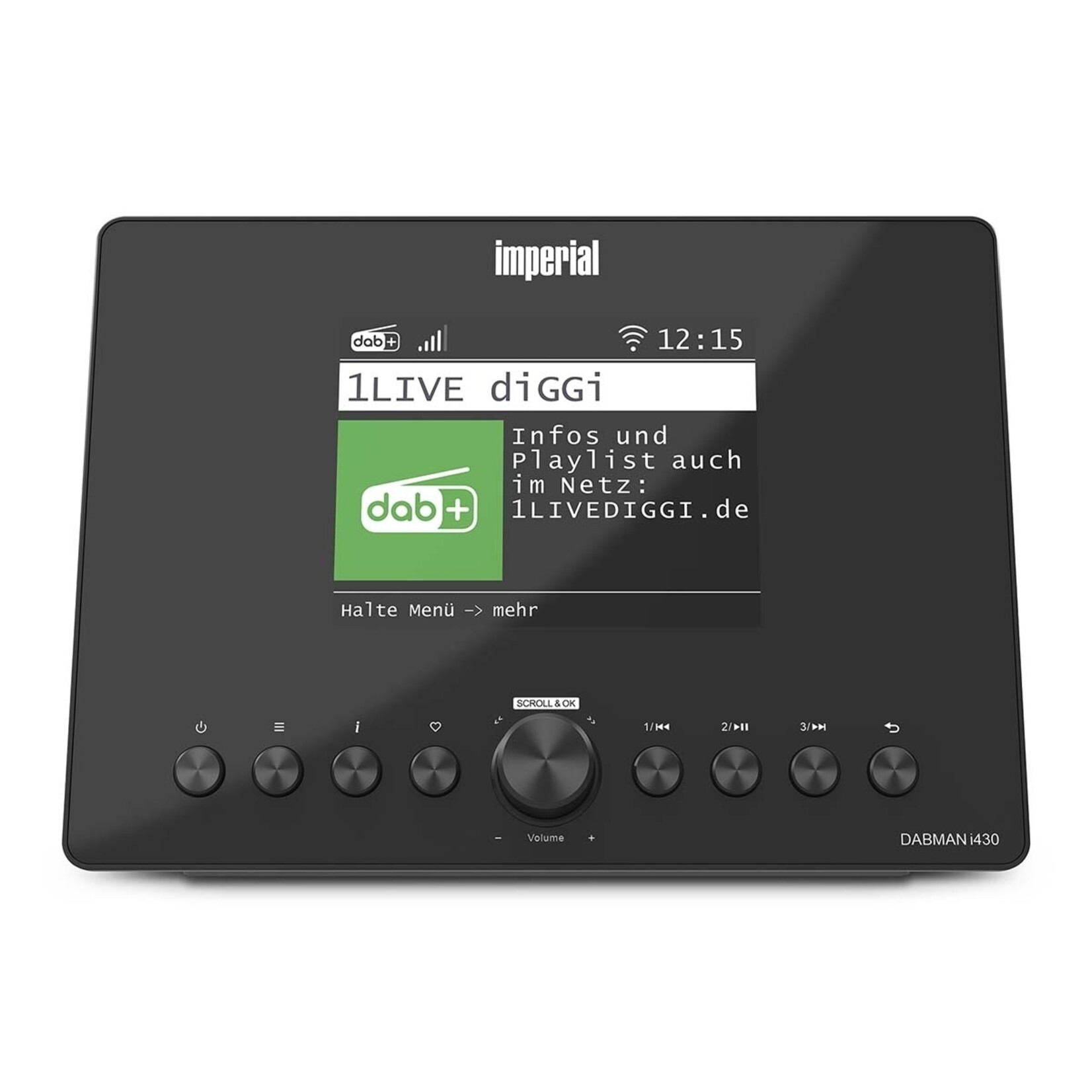 Imperial Imperial DABMAN i430BK Internet Radio met Hifituner en Bluetooth