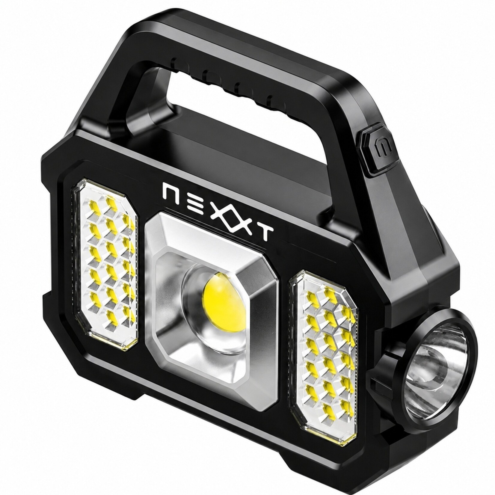 Nexxt Nexxt 3-in-1 Solar Zaklamp met Powerbankfunctie
