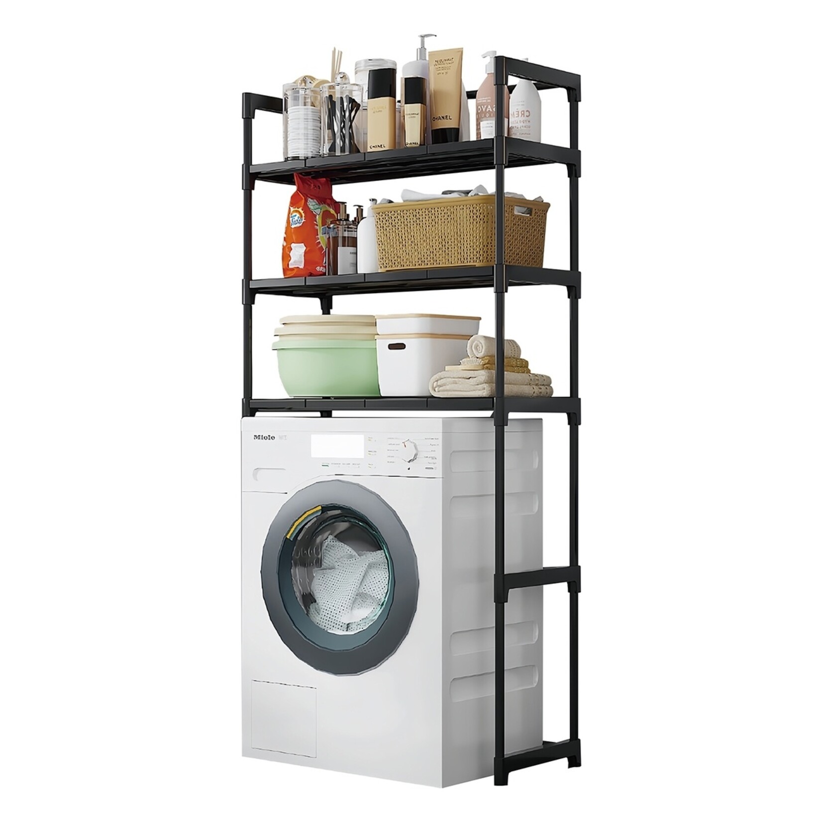 Nexxt Nexxt Wasmachinerek met Opbergruimte en Haken