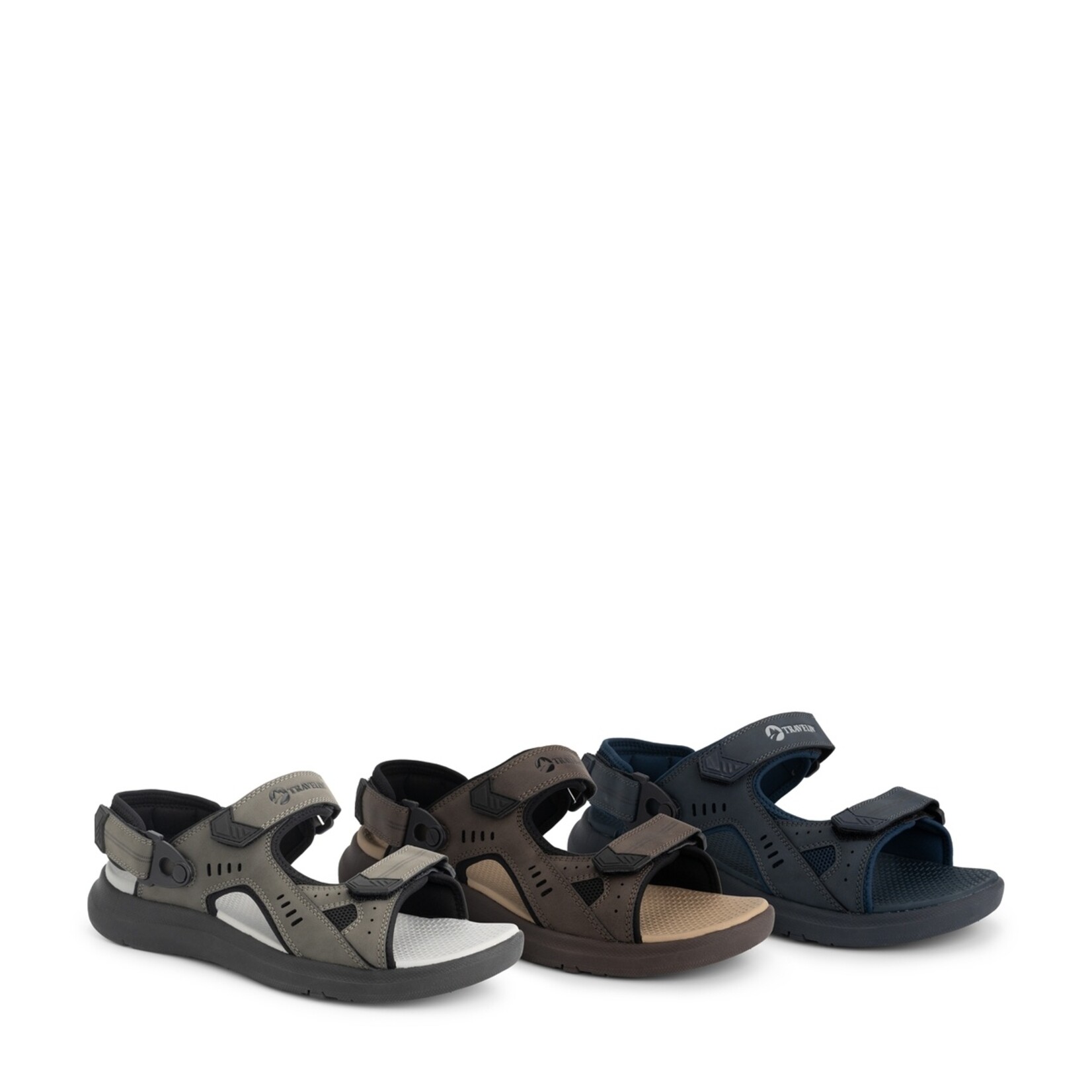 Travelin' Travelin’ Rognan Wandelsandalen voor Heren met Klittenband - EVA Tussenzool
