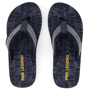PME Legend PME Legend Jetflap Herenslippers met Textielen Band – Blauw