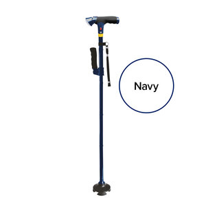DR-HO's DR-HO'S Get Up & Go Wandelstok met LED en Alarm - Opvouwbaar