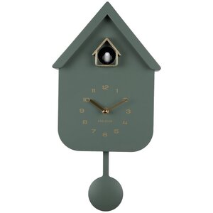 Karlsson Moderne Koekoeksklok van Karlsson - Jungle Green
