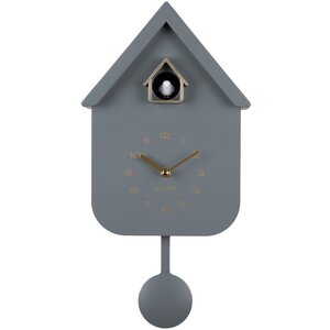 Karlsson Moderne Koekoeksklok van Karlsson - Cool Grey