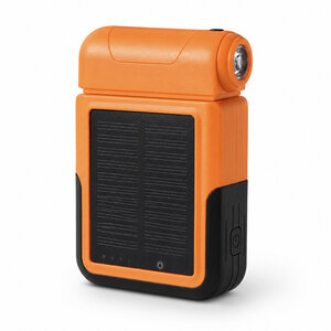FlinQ FlinQ 2-in-1 Powerbank 10.000 mAh met Zonnepaneel en Afneembare Zaklamp