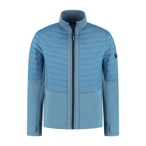 Travelin' Travelin' Lucio Gewatteerd Vest voor Heren met Rekbare Mouwen - Ademend