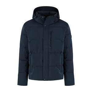 Travelin' Travelin' Amot Puffer Jas voor Heren met Afneembare Capuchon - Waterdicht