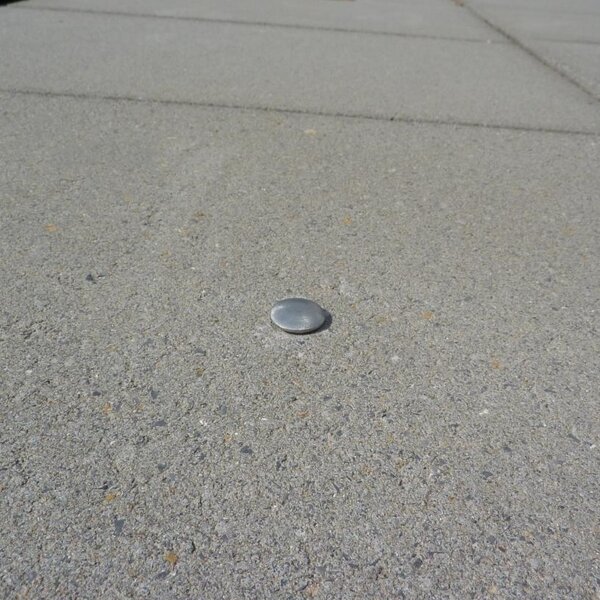 Edelstahl-Bodenanker für Poolabdeckung - Beton und Stein