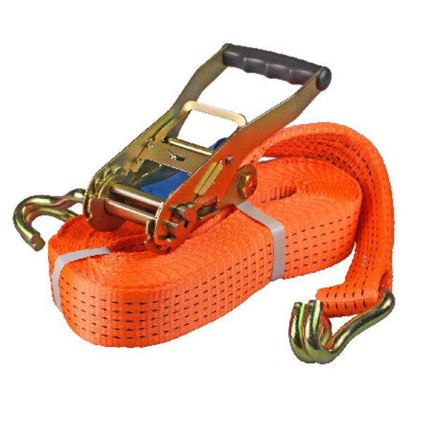 Zurrgurt-Set 5 Tonnen, 6 Meter, 50 mm - Orange