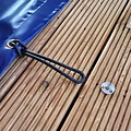 Edelstahl-Bodenanker für Poolabdeckung  - Holzbefestigung