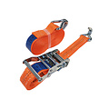 Zurrgurt-Set 2 Tonnen, 6 Meter, 35 mm - Orange