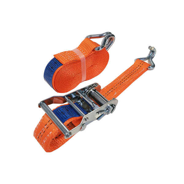 Zurrgurt-Set 2 Tonnen, 6 Meter, 35 mm - Orange