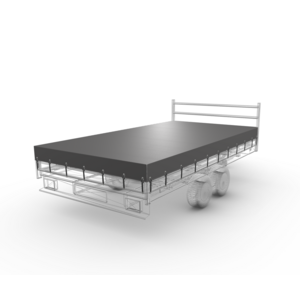 377 x 227 cm | Abdeckplane Anthrazit