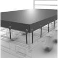 250 x 108 cm | Abdeckplane Anthrazit