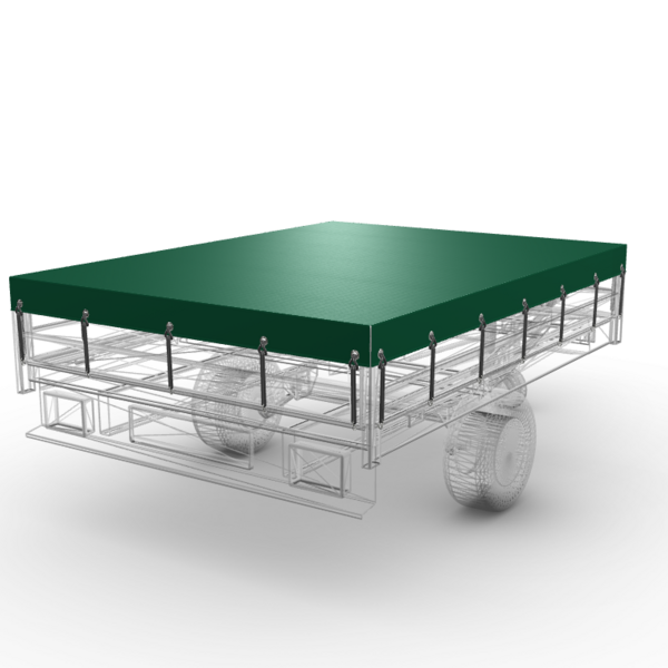 230 x 160 cm | Abdeckplane Grün