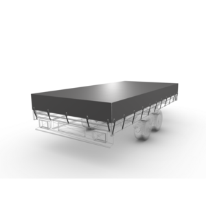 390 x 216 cm | Abdeckplane Anthrazit