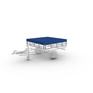 200 x 200 cm | Abdeckplane Blau