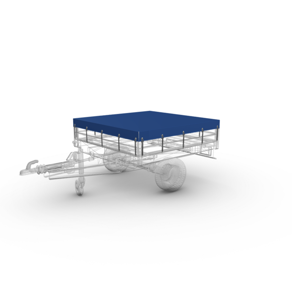 200 x 200 cm | Abdeckplane Blau