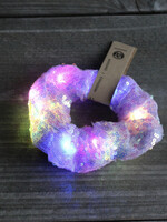 Glitter Scrunchies Lila