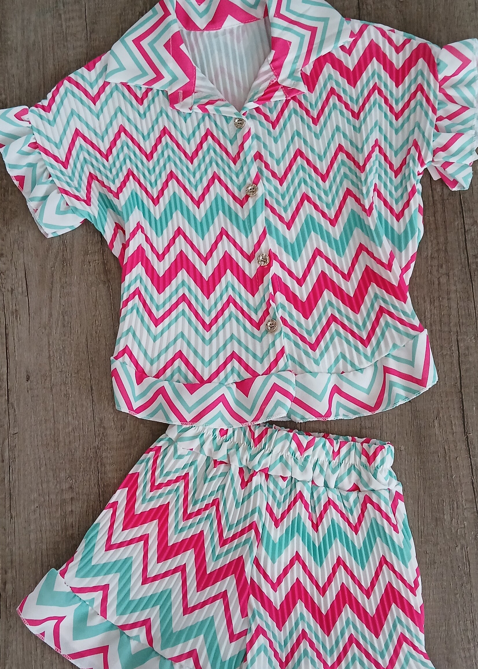 Ziggy Plooi Set Fuchsia