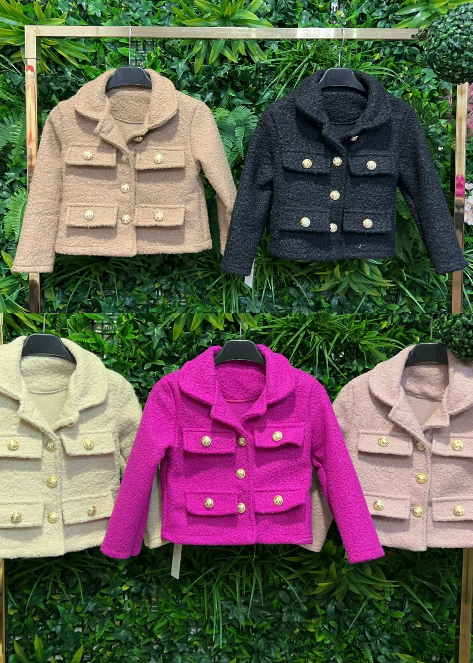 Teddy Button Jack Soft Pink