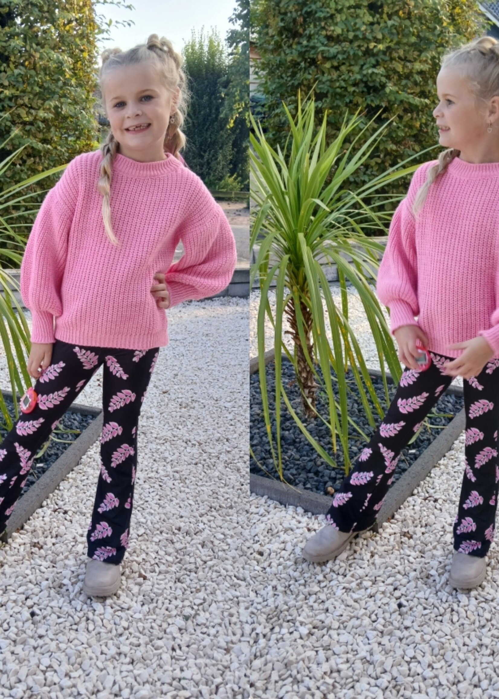 Flair Daisy Black/Pink