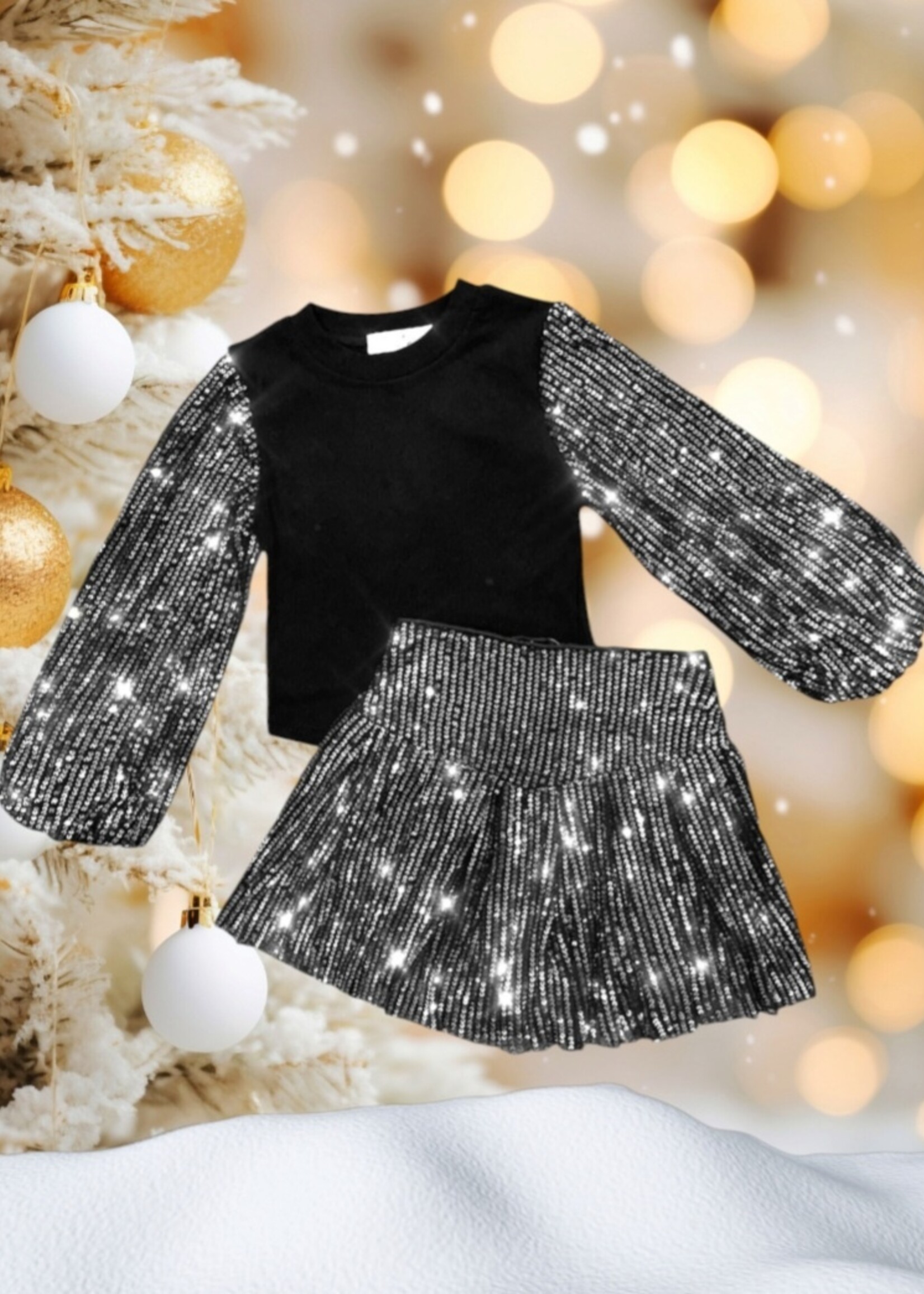 Sparkle Glamour Set Silver