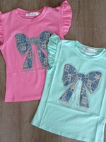 Glamour Bow Top Mint