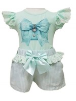 Luxury Fashion Bow Set Mint