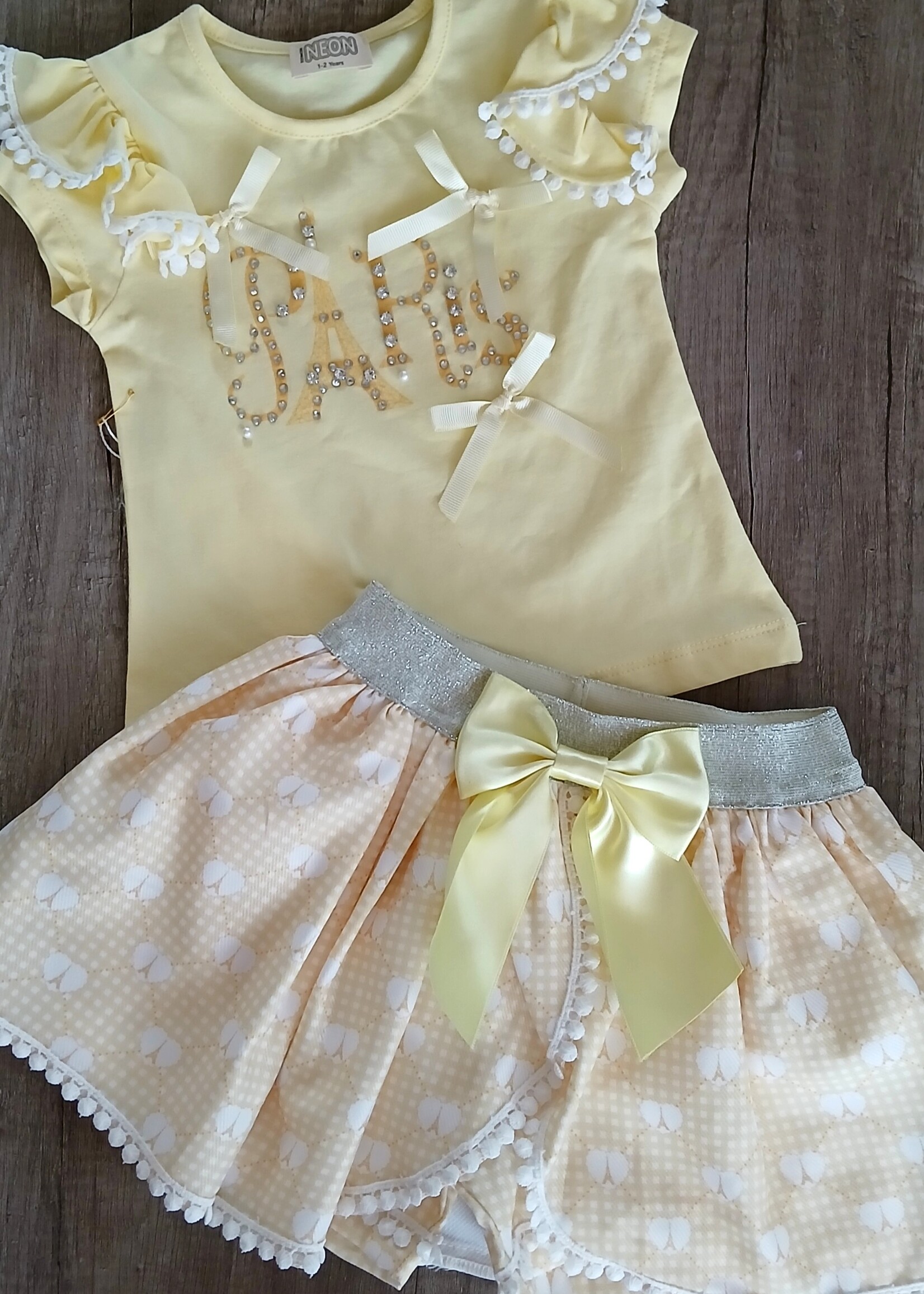 Luxury Paris Set Yellow