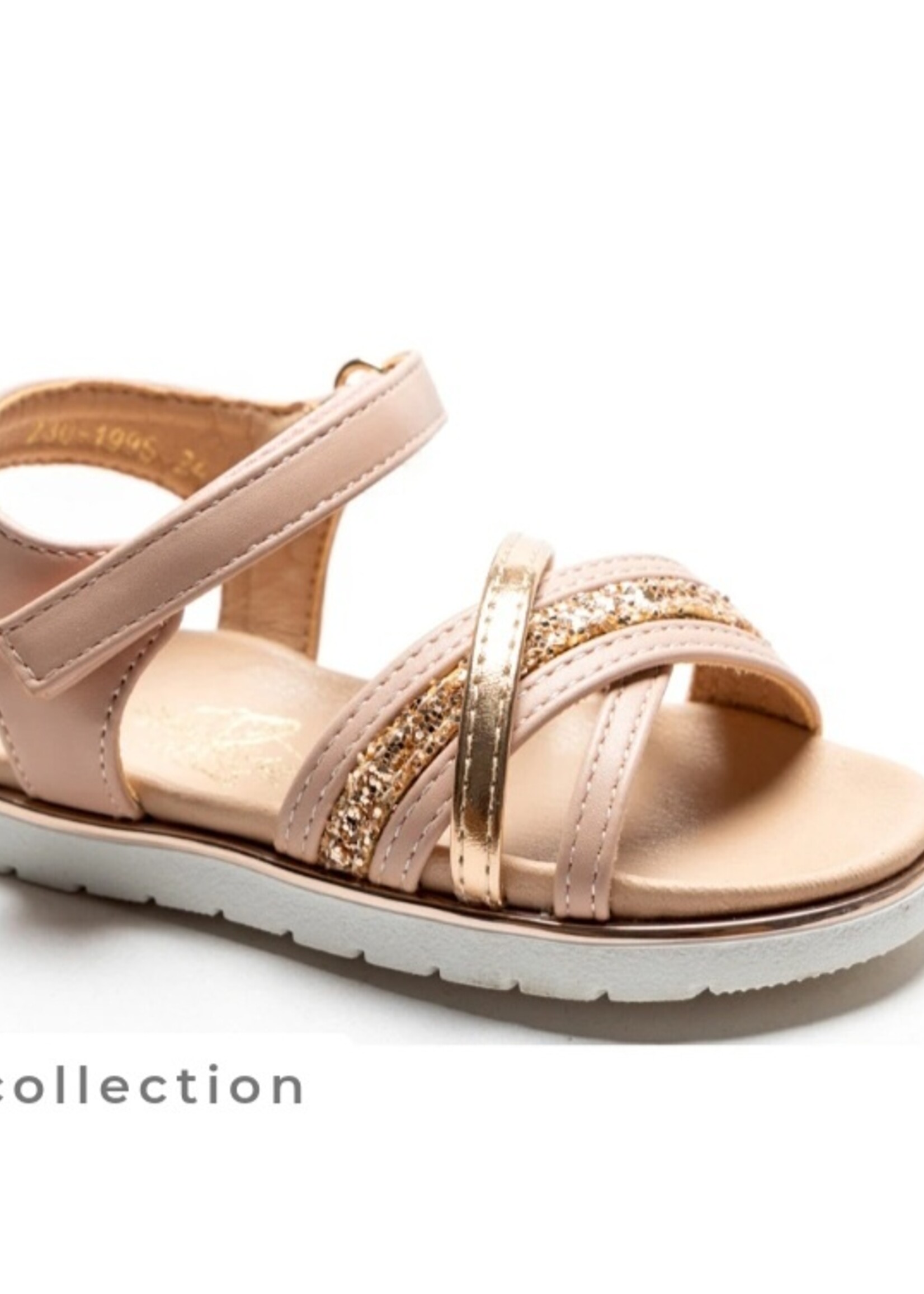 Luxury Sandaaltjes Glitter Roze