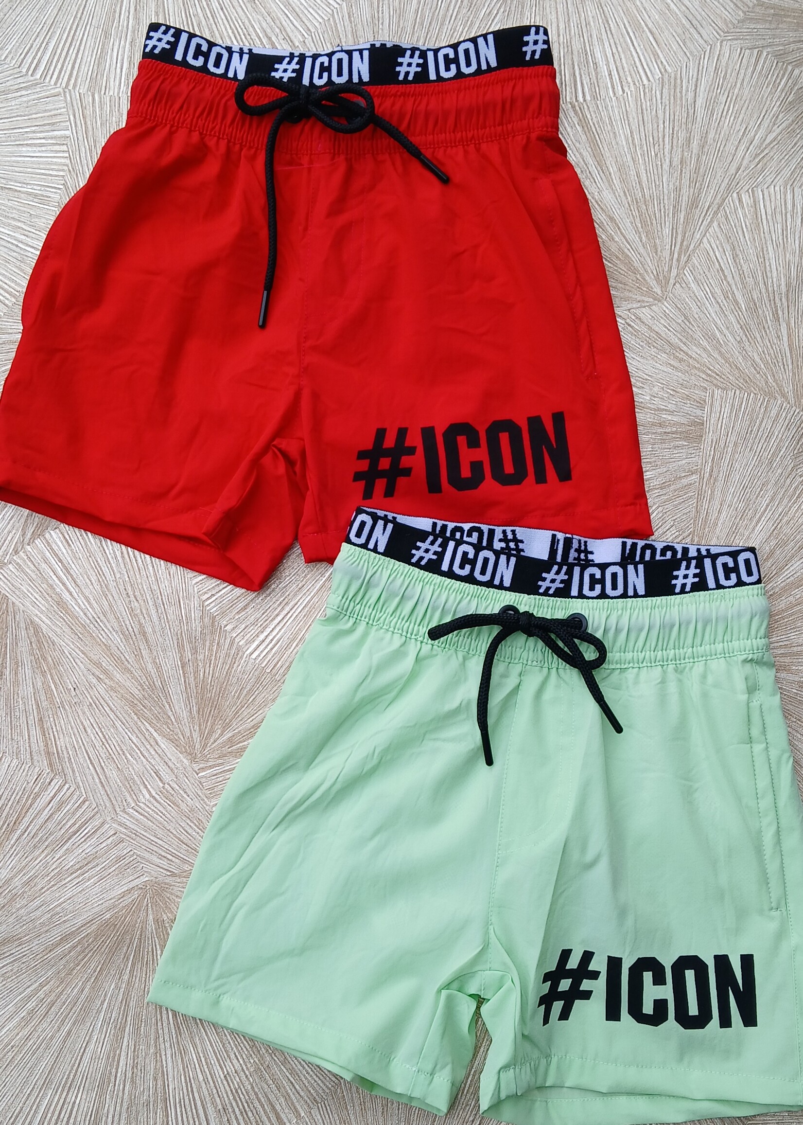 Icon Swimshort Boys Red