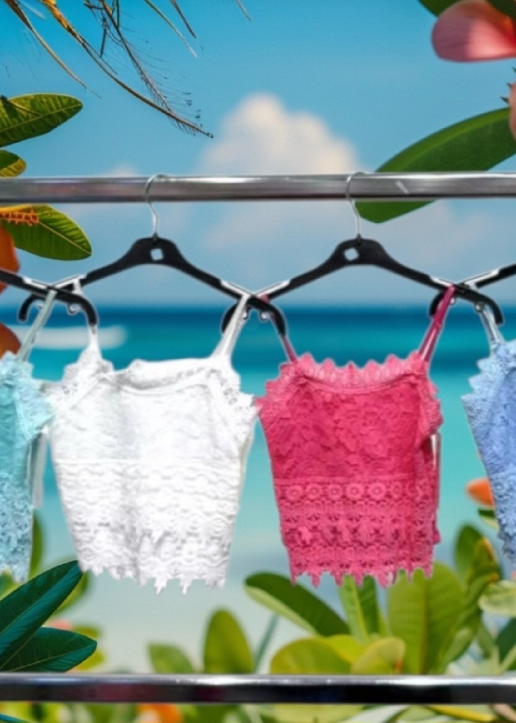 Girly Summer Top Blue