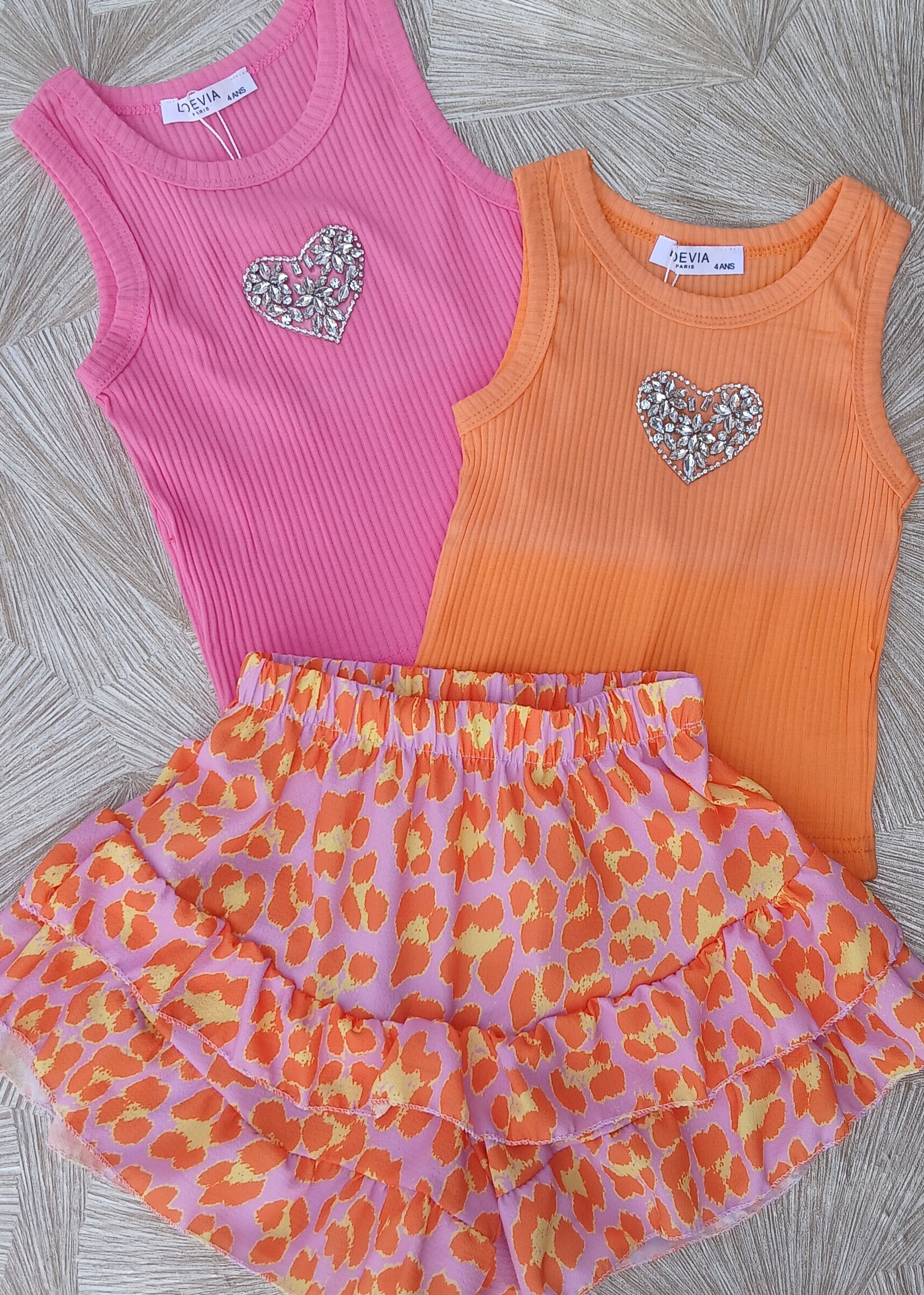 Summer Cheetah Skort