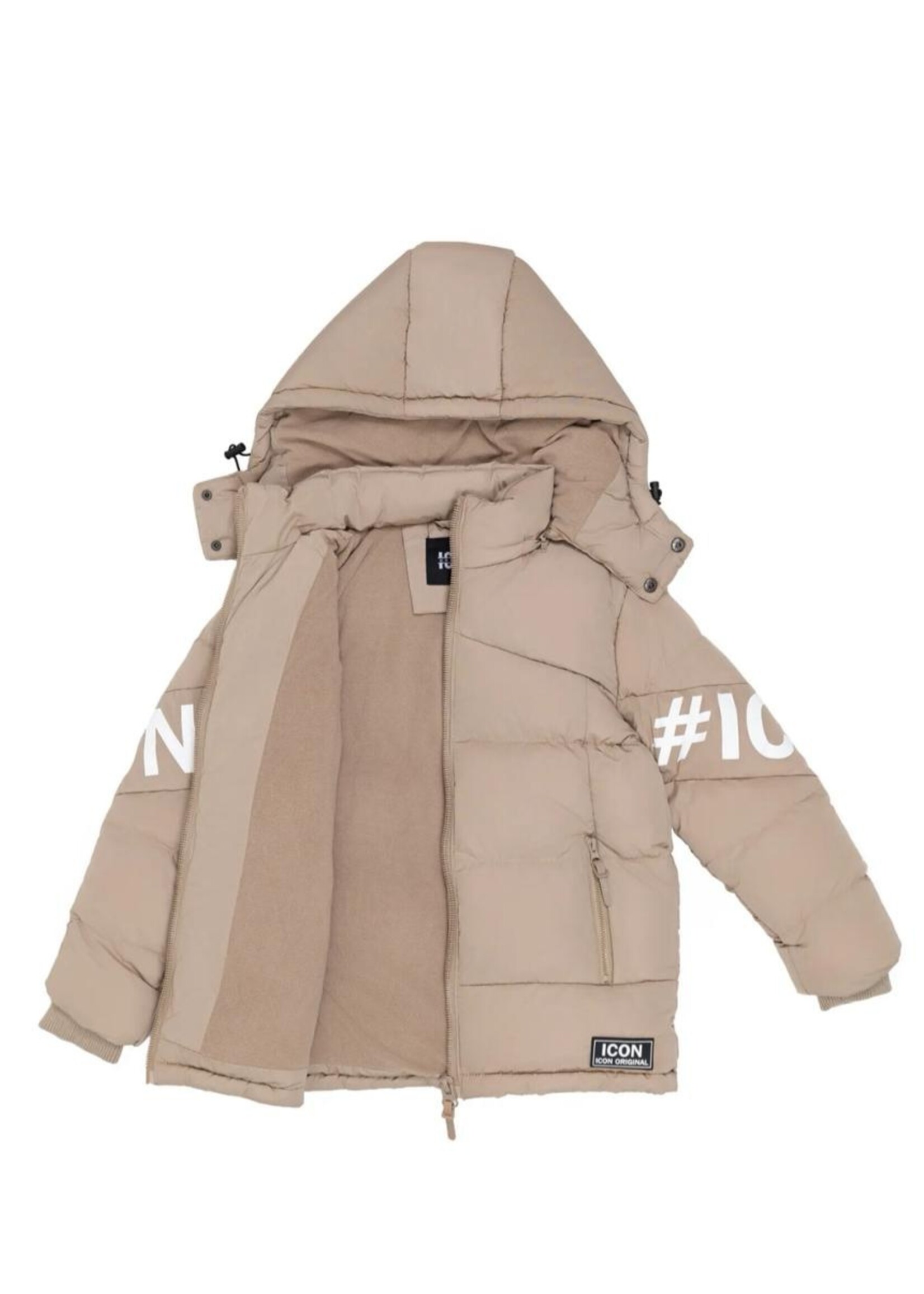 Icon Winterjacket Sleeve Beige