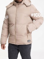 Icon Winterjacket Men Sleeve Beige