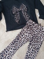 Leo Bow Flair Set Black