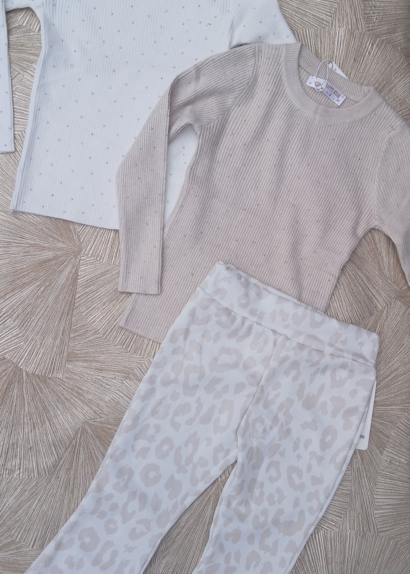 Leopard Flair White/beige