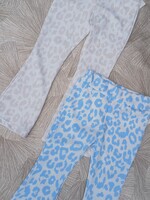 Leopard Flair White/Blue