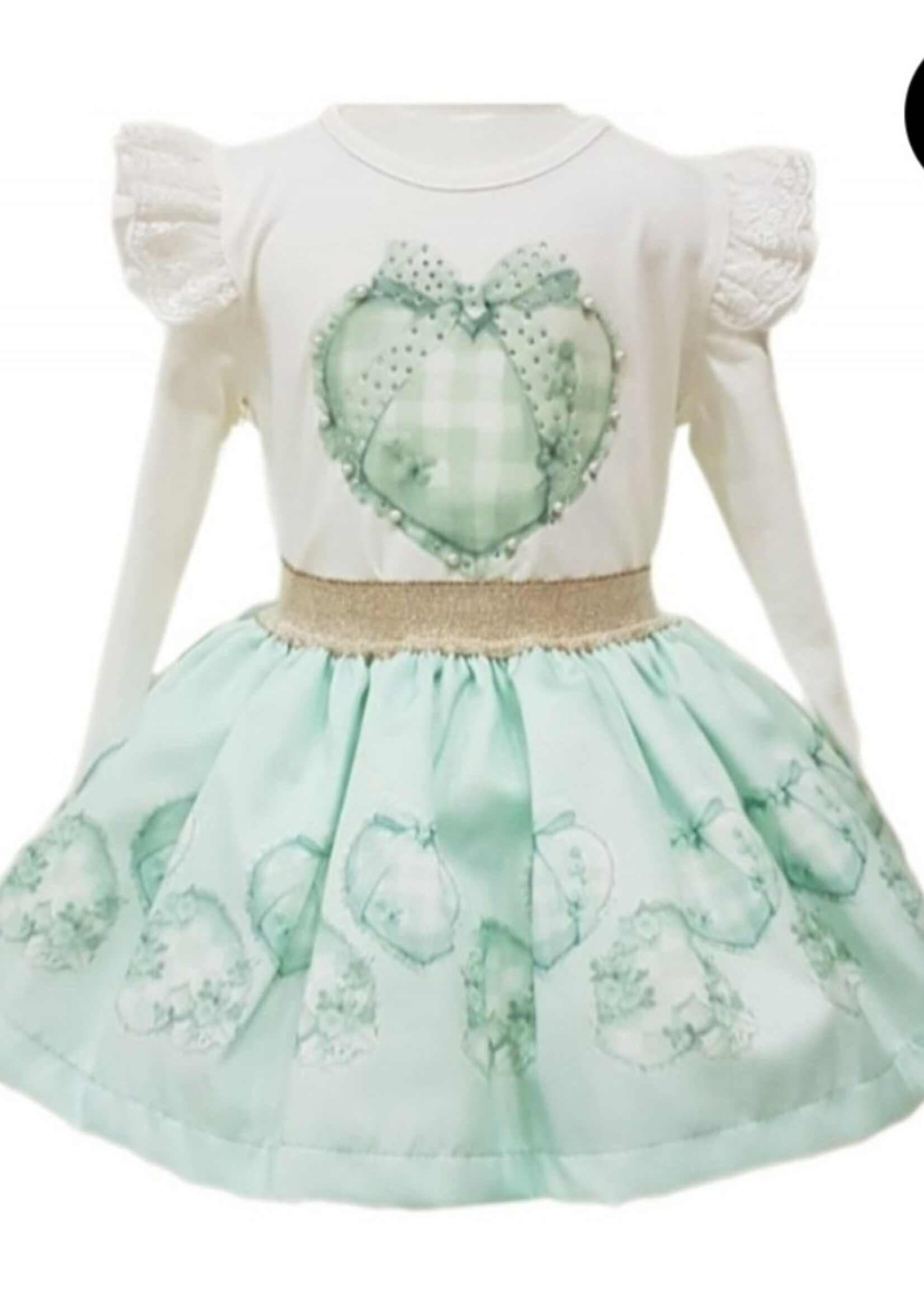 Luxury BIG Heart Set Mint
