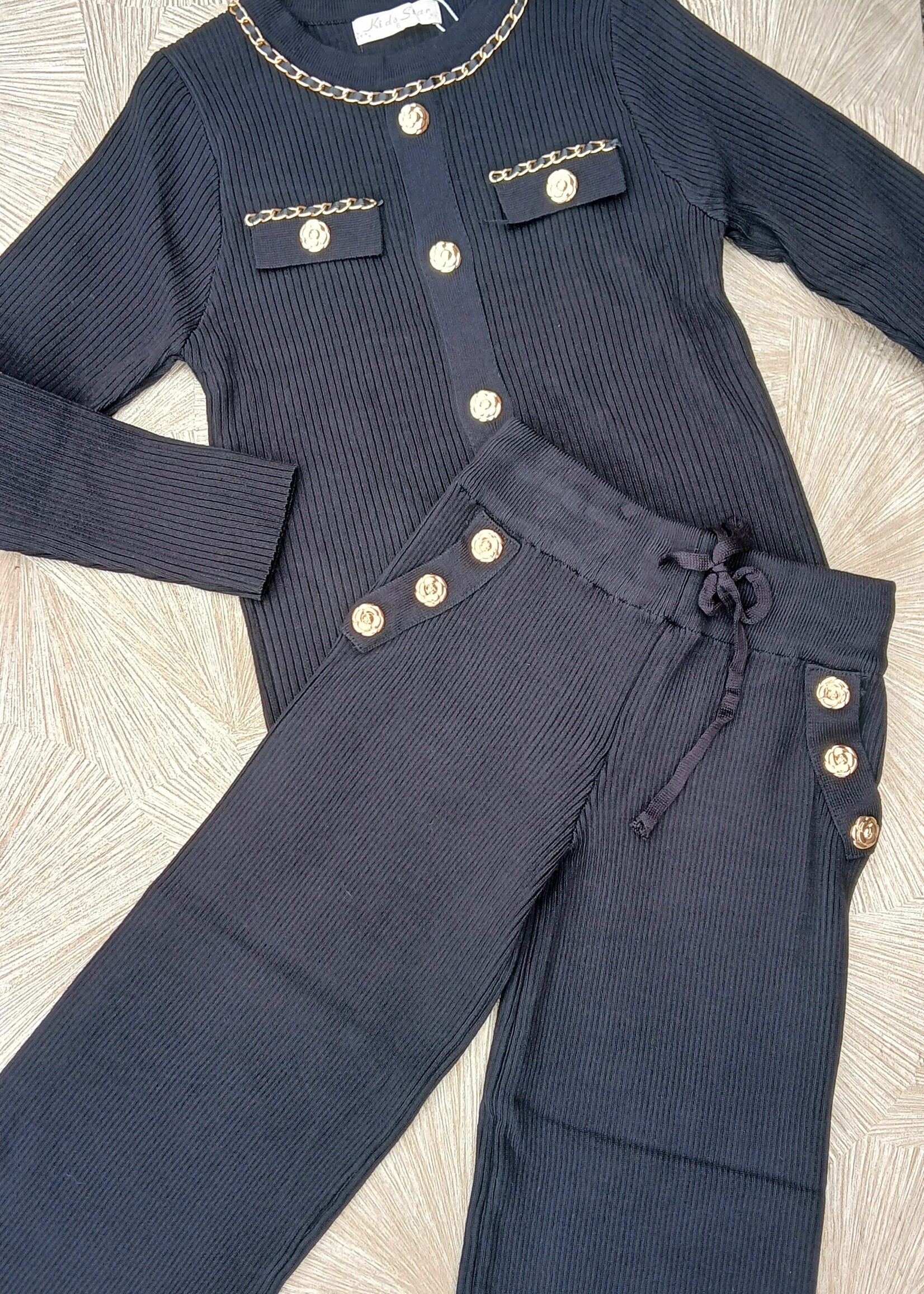 Goldy Chic Pants Black