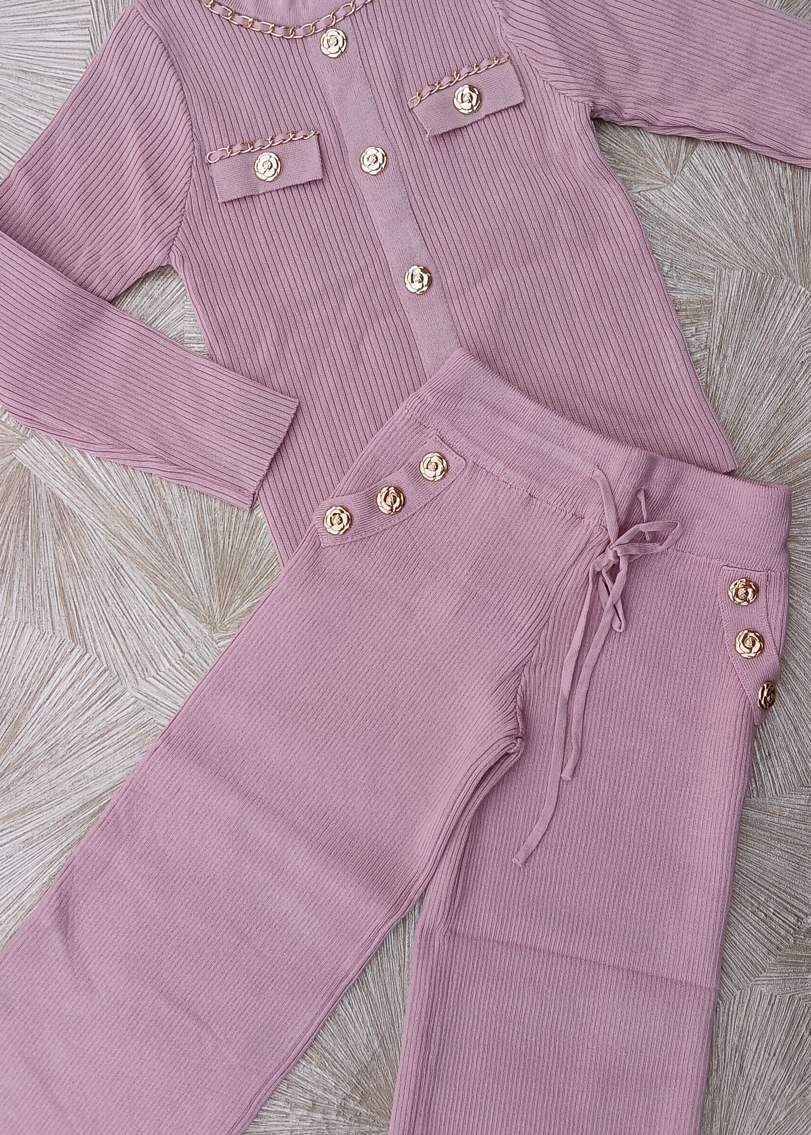 Goldy Chic Pants Roze