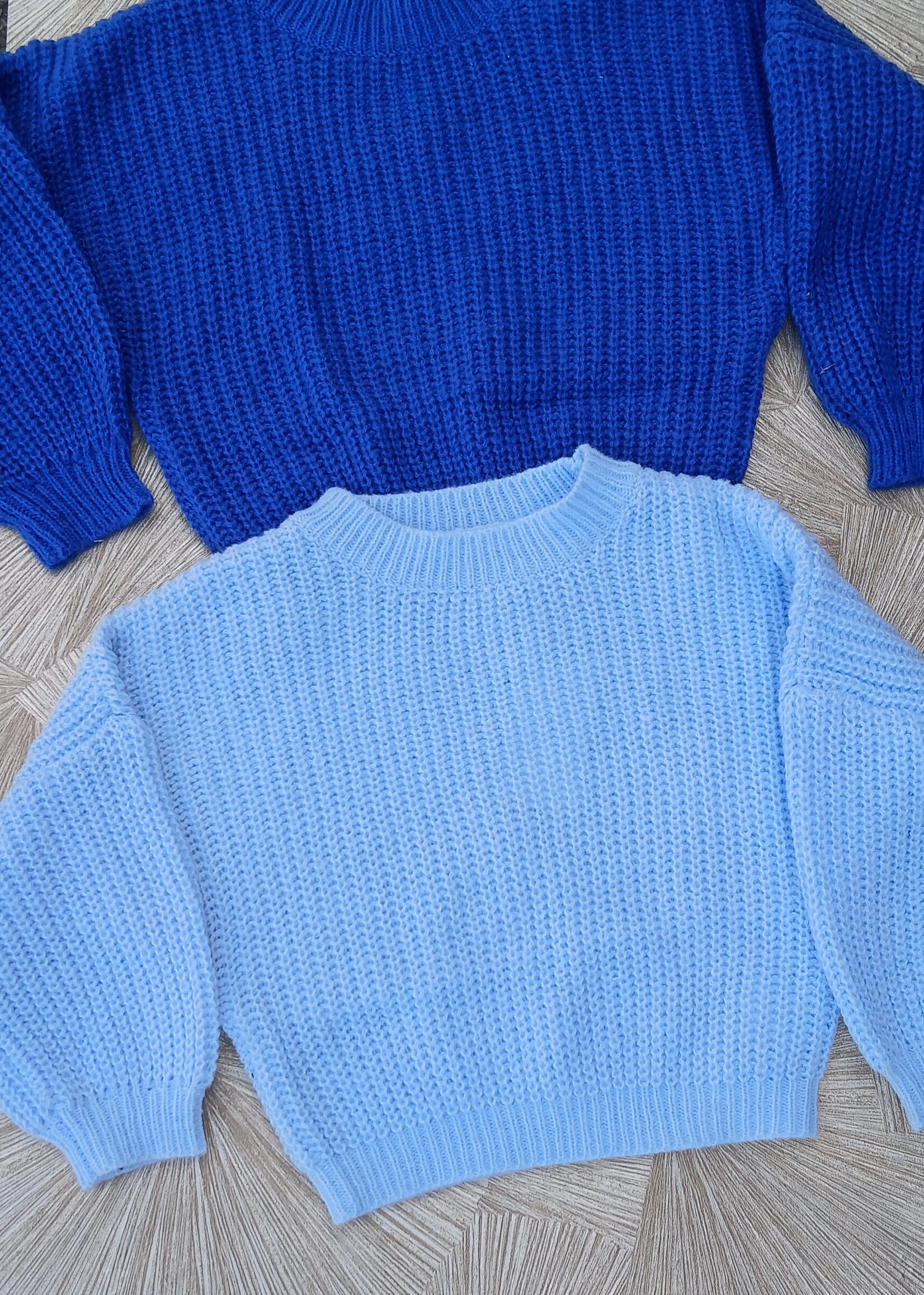Knitted Sweater LightBlue