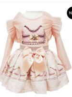 Luxury  Chanel Handbag Set Peach