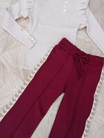 Sporty Flair One Hearts Bordeaux