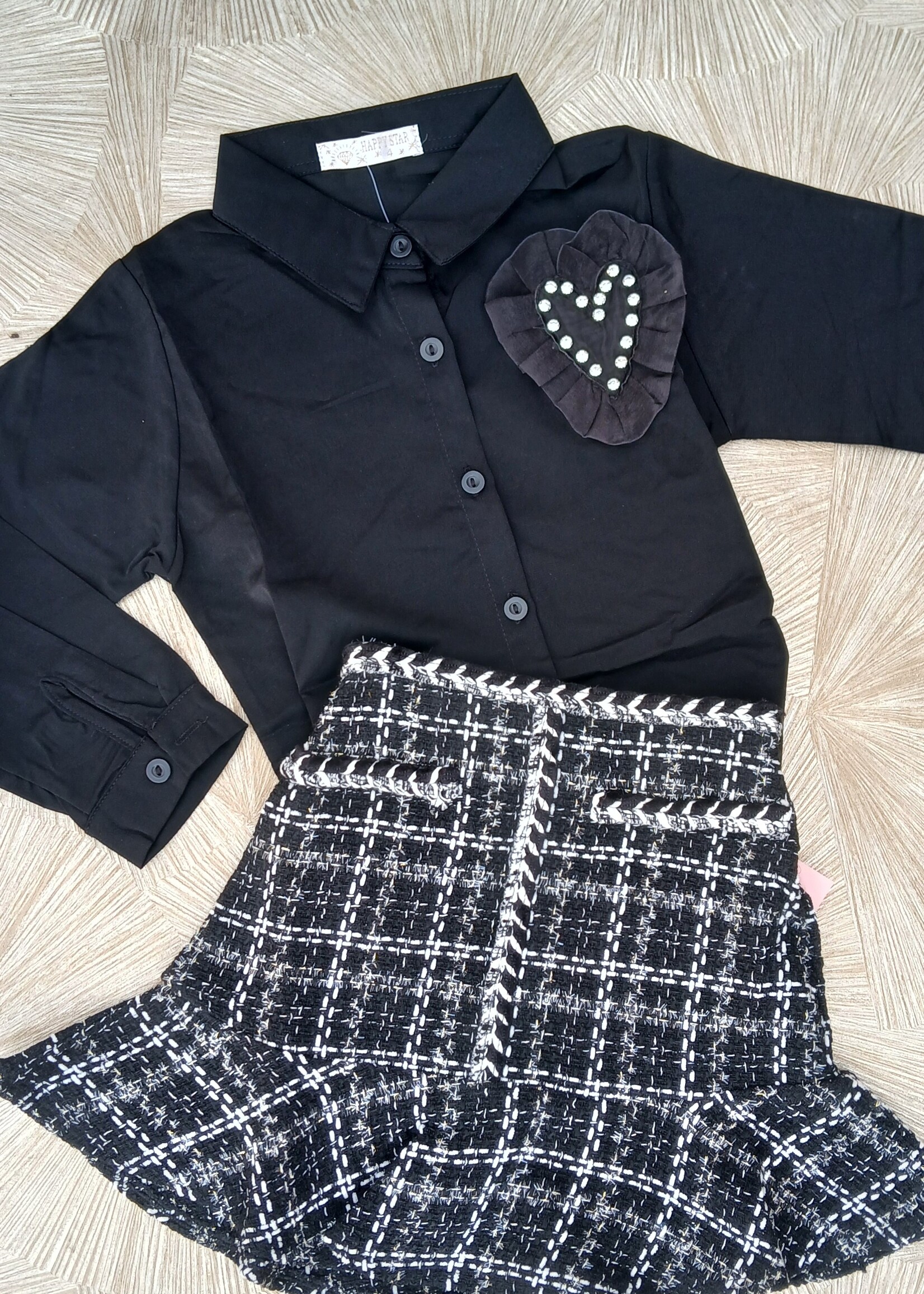 Leya Block Glamour Skirt