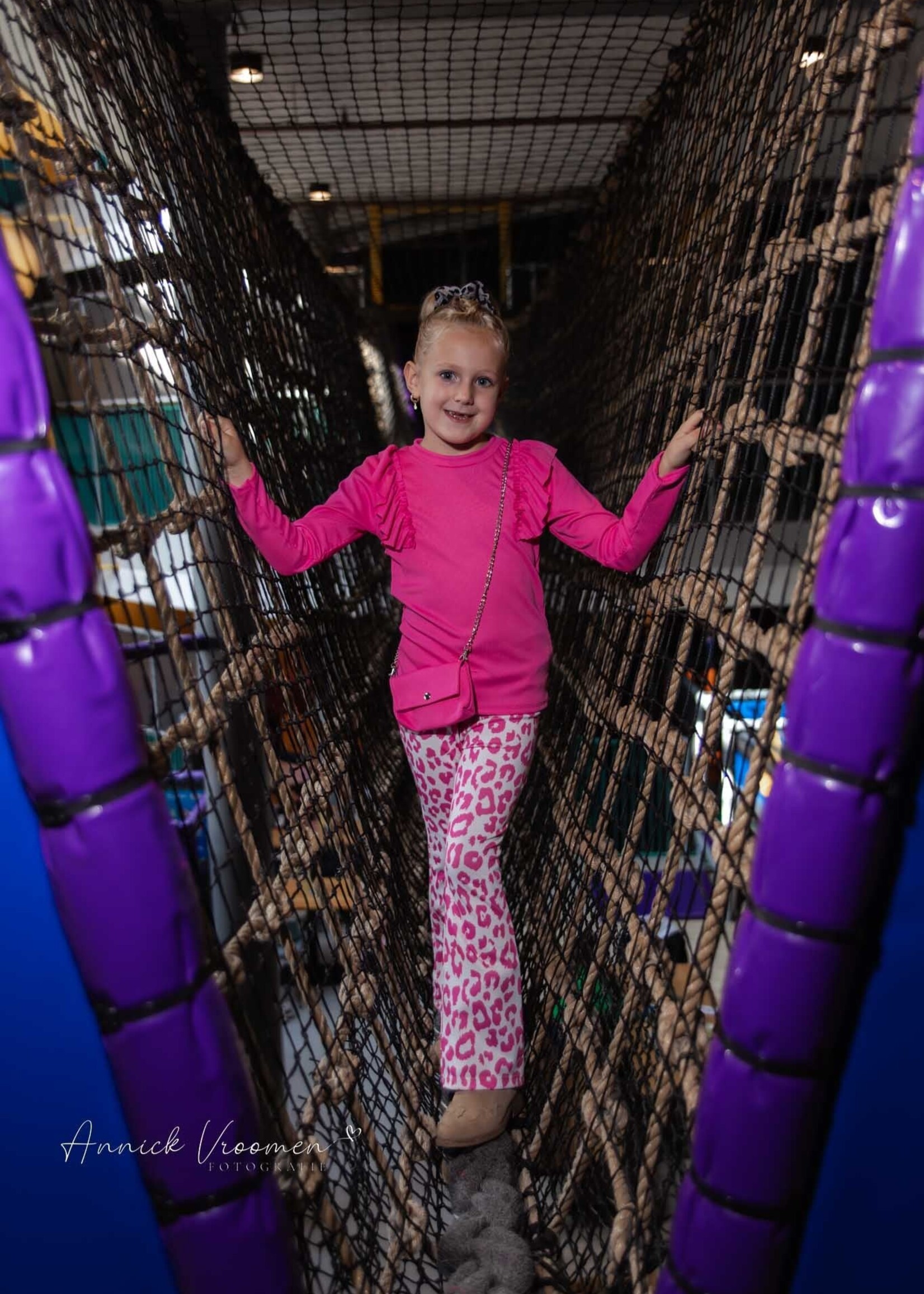 Leopard Flair Barbiepink/White