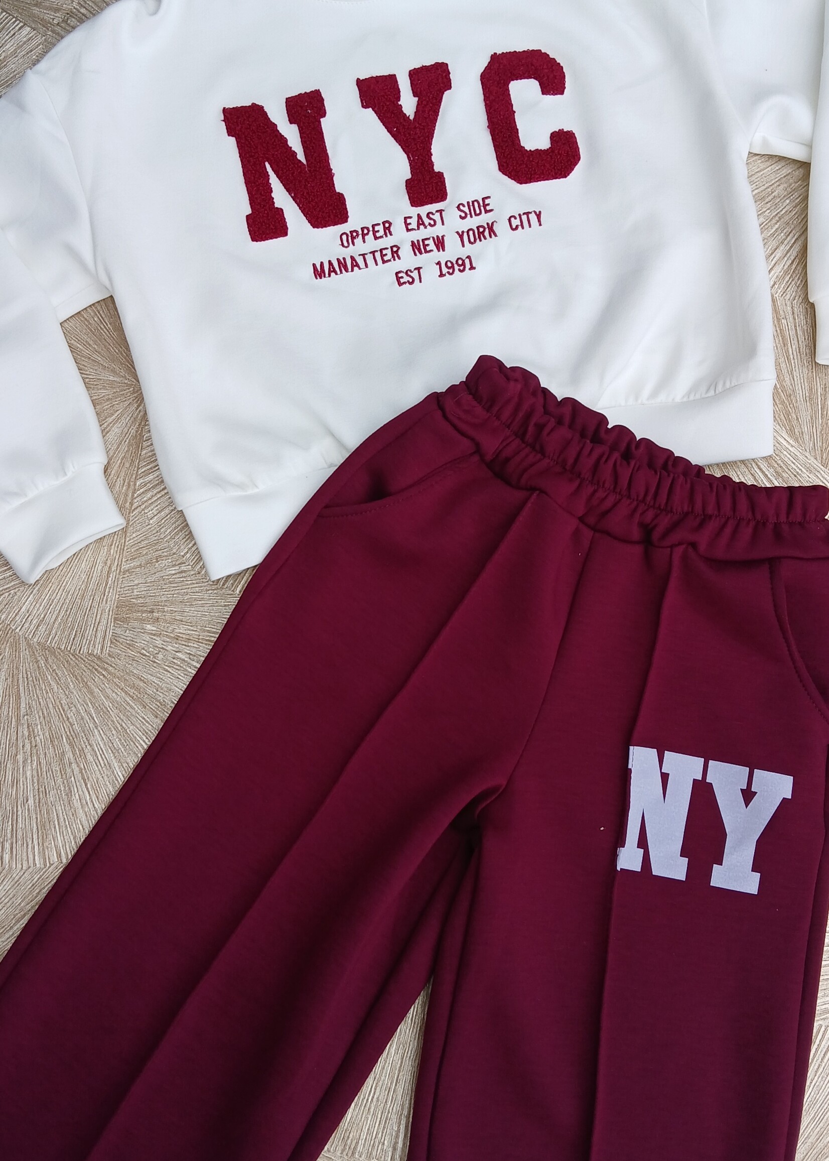 NYC Trui Bordeaux